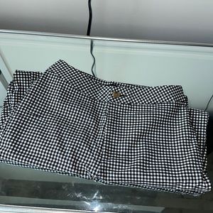 Pacsun LA Gingham Tight Fit Pants Size M